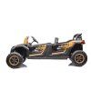 Elektrické autíčko Buggy UTV čtyřmístné 24V nafukovací kola zlatá 3