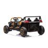 Elektrické autíčko Buggy UTV čtyřmístné 24V nafukovací kola zlatá 4