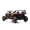 Elektrické autíčko Buggy UTV čtyřmístné 24V nafukovací kola zlatá 5