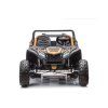 Elektrické autíčko Buggy UTV čtyřmístné 24V nafukovací kola zlatá 9