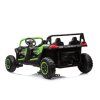 Elektrické autíčko Buggy UTV čtyřmístné 24V nafukovací kola zelené 2