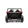 Elektrické autíčko Buggy UTV čtyřmístné 24V nafukovací kola bílé 3