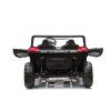 Elektrické autíčko Buggy UTV čtyřmístné 24V nafukovací kola bílé 8