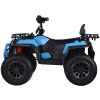 Dětská elektrická čtyřkolka 4x4 s plynovým tlumičem v rukojeti modrá 2