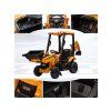 Dětský elektrický bagr nakladač JCB 4v1 2
