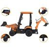 Dětský elektrický bagr nakladač JCB 4v1 5