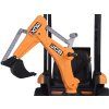 Dětský elektrický bagr nakladač JCB 4v1 10