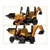 Dětský elektrický bagr nakladač JCB 4v1 10