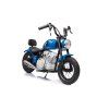 Elektrická motorka A9902 36V 350W modrá