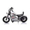 Elektrická motorka A9902 36V 350W bílá 3