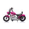 Elektrická motorka A9902 36V 350W růžová 4