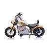 Elektrická motorka A9902 36V 350W béžová 7