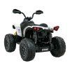 Dětská elektrická čtyřkolka Maverick ATV 2x200W bílá 5