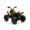 Dětská elektrická čtyřkolka Maverick ATV 2x200W žlutá 5
