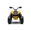 Dětská elektrická čtyřkolka Maverick ATV 2x200W žlutá 3