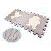 Pěnová podložka puzzle 36 ks šedá-ecru 3