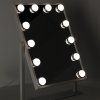 USB Zrcátko na líčení s LED žárovkami 30 x 40 cm 2