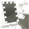 USB Zrcátko na líčení s LED žárovkami 30 x 40 cm 1