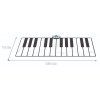 Hudební podložka piano 2