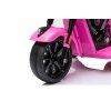 Dětská elektrická motorka Chopper INDIAN růžové 11