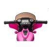 Dětská elektrická motorka Chopper INDIAN růžová 18