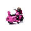 Dětská elektrická motorka Chopper INDIAN růžové 5
