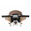 Dětská elektrická motorka Chopper INDIAN bílá 12