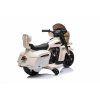 Dětská elektrická motorka Chopper INDIAN bílá 4