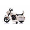 Dětská elektrická motorka Chopper INDIAN bílá 21