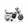 Dětská elektrická motorka Chopper INDIAN bílá 5