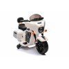 Dětská elektrická motorka Chopper INDIAN bílá