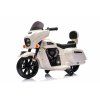 Dětská elektrická motorka Chopper INDIAN bílá 6
