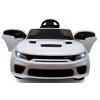 Elektrické autíčko Dodge SRT bílá 3