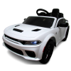 Elektrické autíčko Dodge SRT bílá