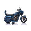 Dětská elektrická motorka Chopper INDIAN modrá 5