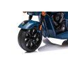 Dětská elektrická motorka Chopper INDIAN modrá 6