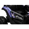 Elektrické autíčko Buggy ATV Defend Kuromi 4x4 fialové 18