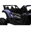 Elektrické autíčko Buggy ATV Defend Kuromi 4x4 fialové 20