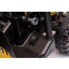 Elektrický traktor Mega D68 s přívěsem žlutý 15