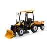 Elektrický traktor Mega D68 s přívěsem žlutý 21