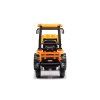 Elektrický traktor Mega D68 s přívěsem žlutý 5