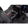 Elektrický traktor Mega D68 s přívěsem modrý 21