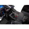 Elektrický traktor Mega D68 s přívěsem modrý 24