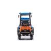 Elektrický traktor Mega D68 s přívěsem modrý 5