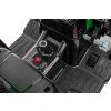 Elektrický traktor Mega D68 s přívěsem zelený 12