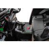 Elektrický traktor Mega D68 s přívěsem zelený 14