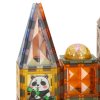 3D magnetické stavebnice svítící zvířecí park 124ks 4