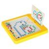 Magnetická Montessori kreslící tabulka žlutá 5