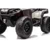 Dětská elektrická čtyřkolka Can-Am Outlander ATV 4x200W šedá 14