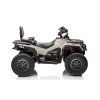Dětská elektrická čtyřkolka Can-Am Outlander ATV šedá 10